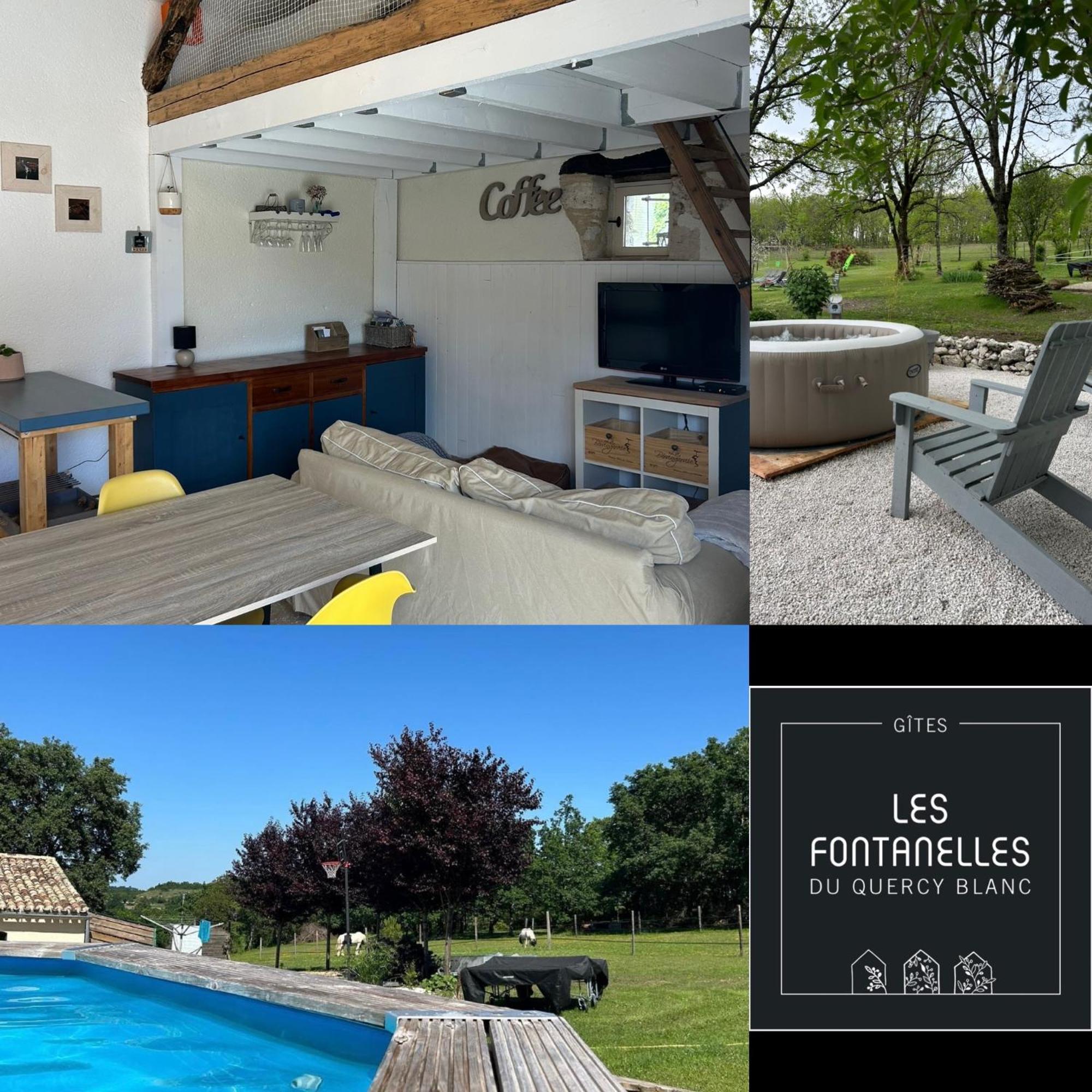 Les Fontanelles Du Quercy Blanc Montcuq Exterior foto